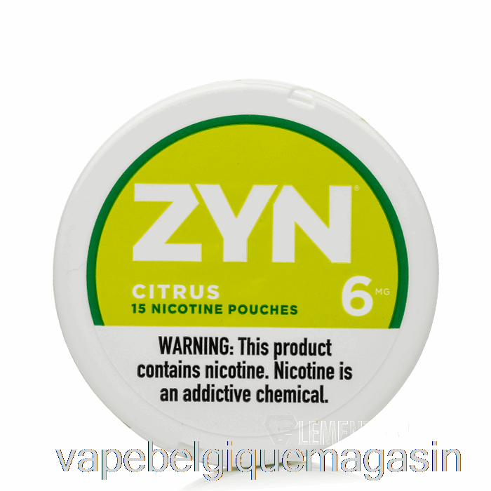 Sachets De Nicotine Vape Juice Zyn - Agrumes 6mg